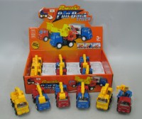 33245 - Pull back tractor with light and music