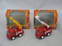 33248 - Pull back fire engine with light and music