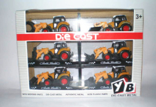 35826 - Die Cast Pull Back Tractor Series